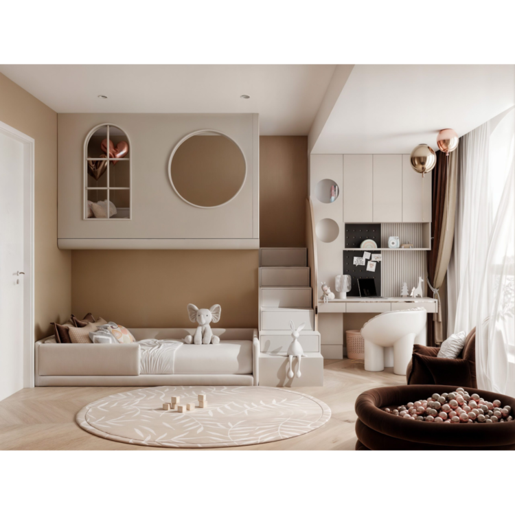 Łóżko dziecięce przypodłogowe ALIE