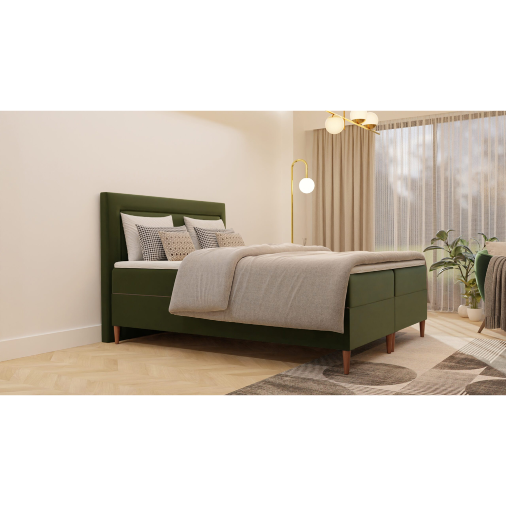 Łóżko kontynentalne AZUR