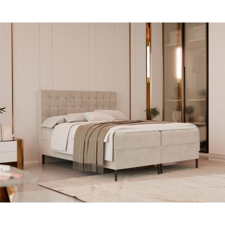 Łóżko kontynentalne MOSS