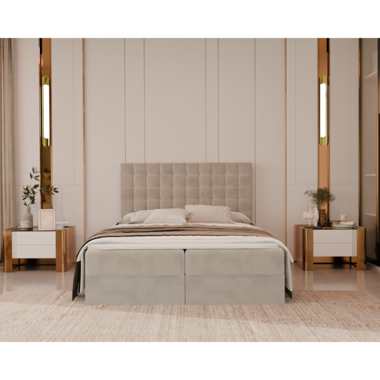 Łóżko kontynentalne MOSS 2