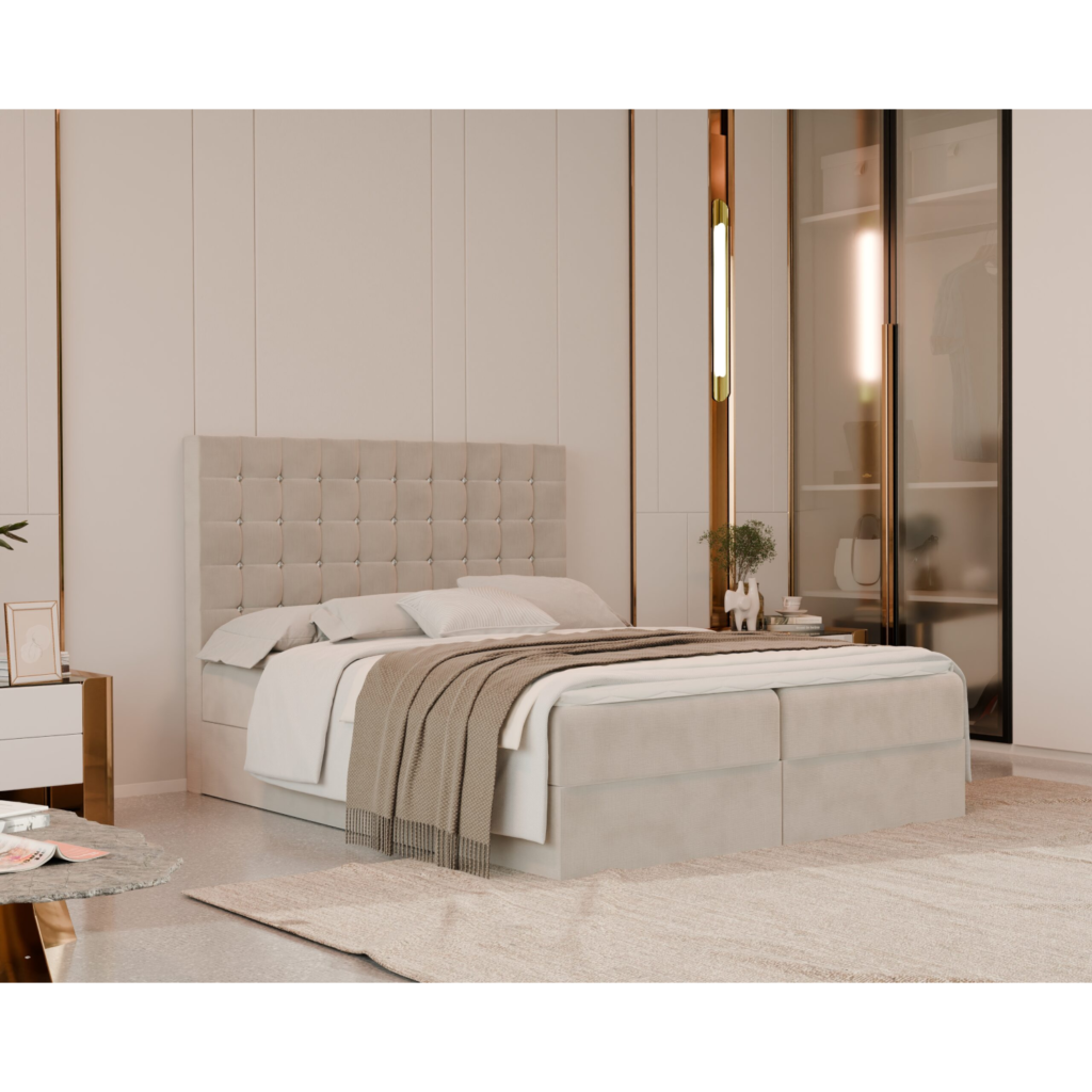 Łóżko kontynentalne MOSS 2