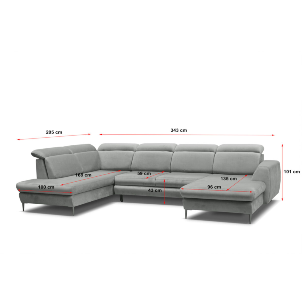 Narożnik w kształcie U FASON