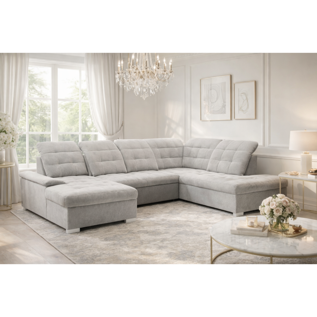 Narożnik w kształcie U GRANIT