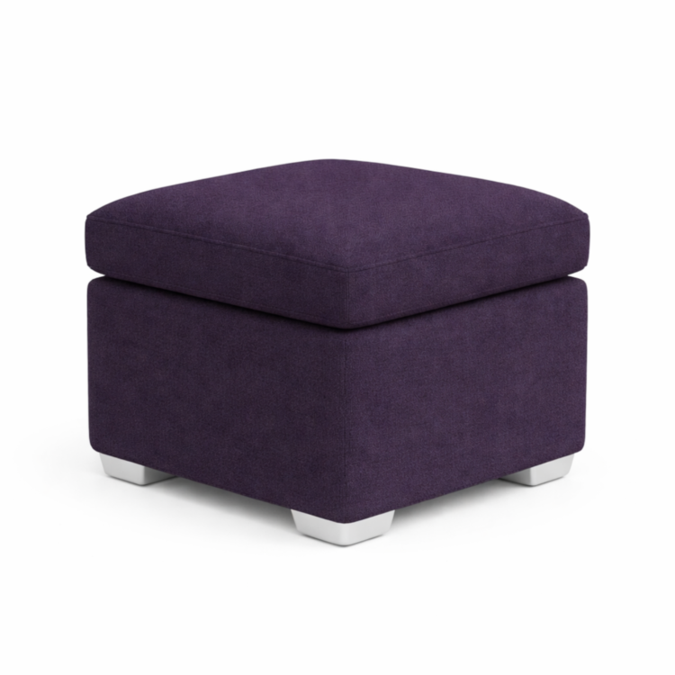 Pufa MODEL 1 40x40 - Fioletowy (Kronos 37)