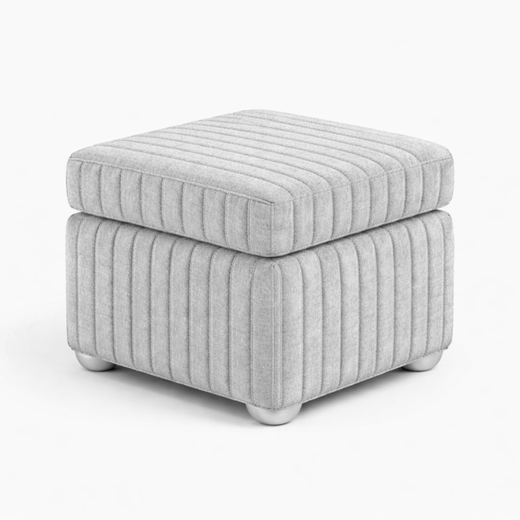 Pufa MODEL 1 40x40 - Szary (TILIA 86)