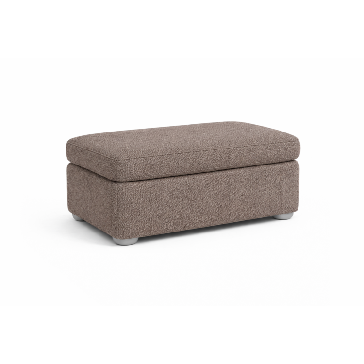 Pufa MODEL 1 60x40 - Brązowy (Isabel 105)