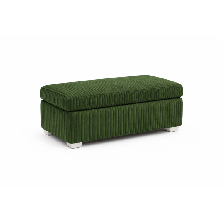 Pufa MODEL 1 60x40 - Butelkowa zieleń (POSO 014)