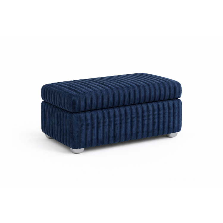 Pufa MODEL 1 60x40 - Granatowy (TILIA 77)