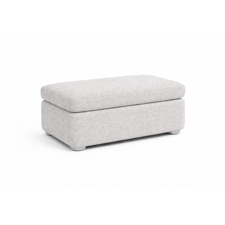 Pufa MODEL 1 60x40 - Jasny szary (Isabel 107)