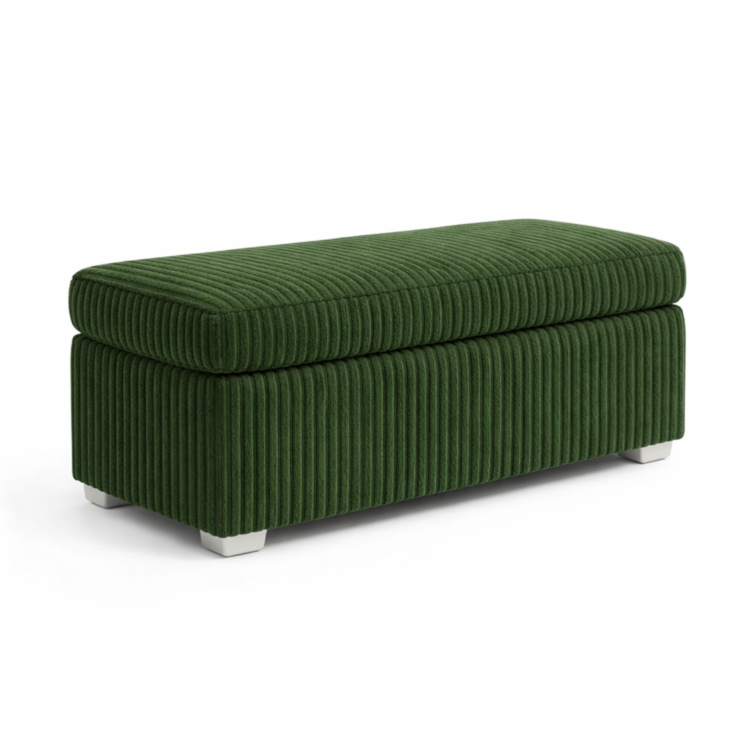 Pufa MODEL 1 70x30 - Butelkowa zieleń (POSO 014)