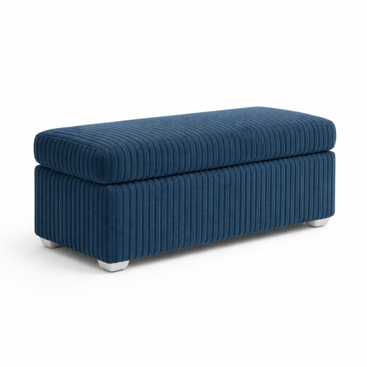 Pufa MODEL 1 70x30 - Granatowy (POSO 005)