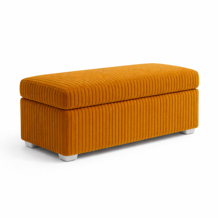 Pufa MODEL 1 70x30 - Musztardowy (POSO 001)