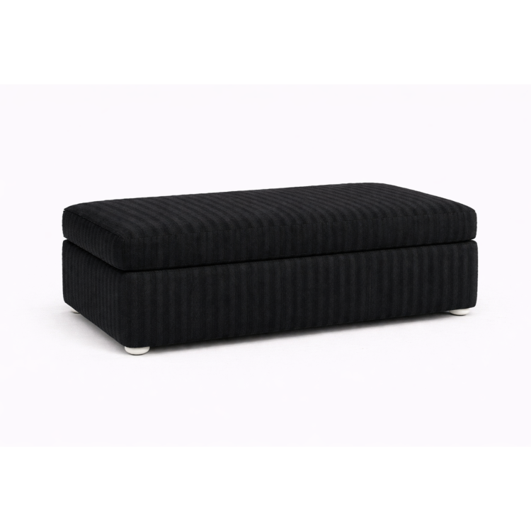 Pufa MODEL 1 80x40 - Czarny (TILIA 100)