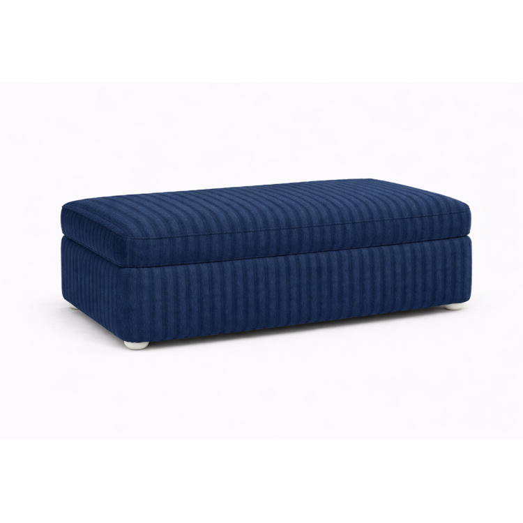 Pufa MODEL 1 80x40 - Granatowy (TILIA 77)