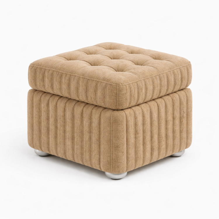 Pufa MODEL 2 40x40 - Beż (TILIA 11)