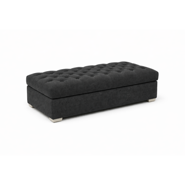 Pufa MODEL 2 80x40 - Czarny (POSO 135)