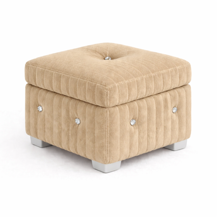 Pufa MODEL 3 40x40 - Beż (TILIA 11)