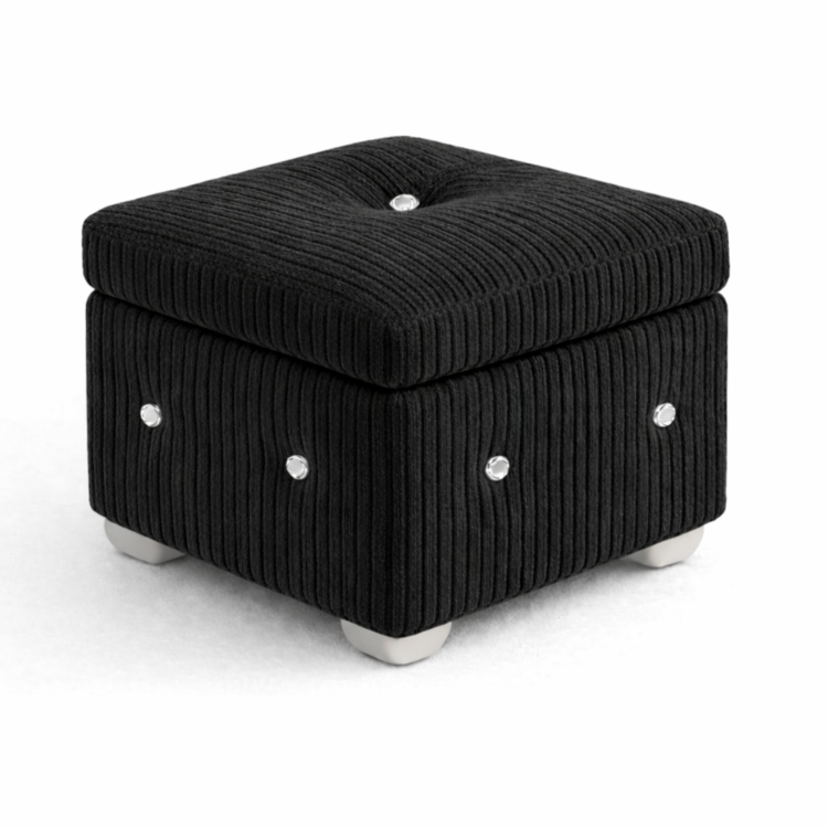 Pufa MODEL 3 40x40 - Czarny (POSO 135)