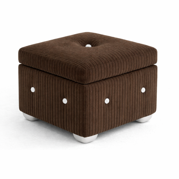 Pufa MODEL 3 40x40 - Czekoladowy (POSO 006)