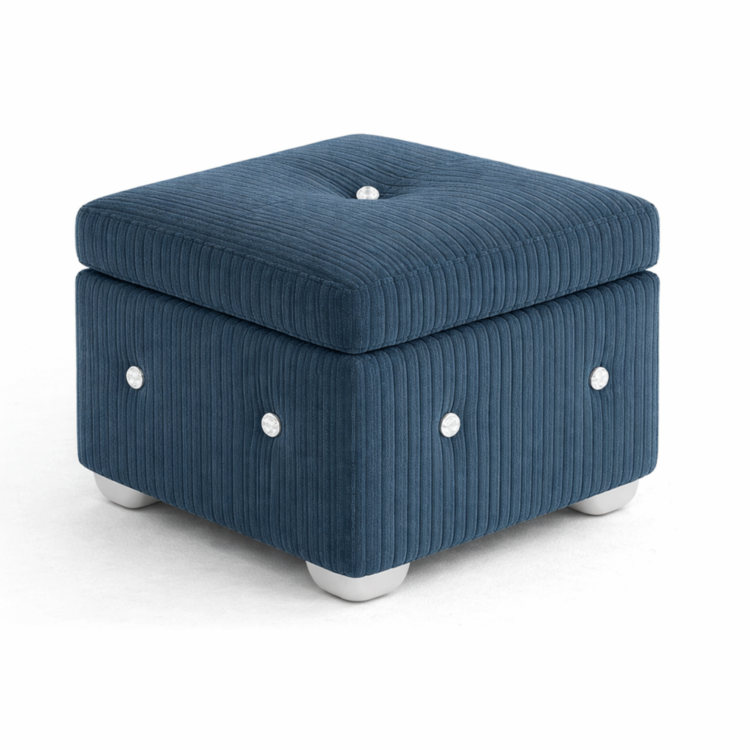 Pufa MODEL 3 40x40 - Granatowy (POSO 005)