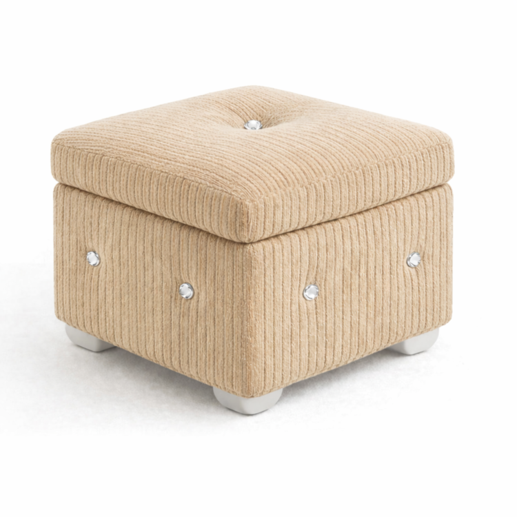 Pufa MODEL 3 40x40 - Kremowy (POSO 052)