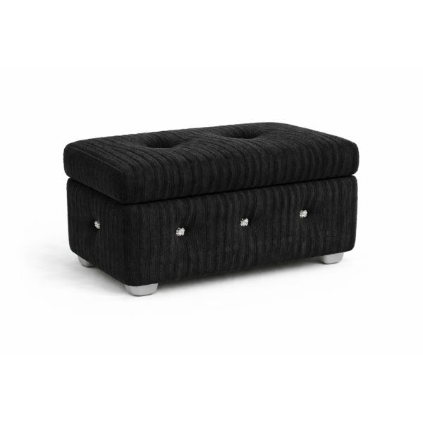 Pufa MODEL 3 60x40 - Czarny (TILIA 100)