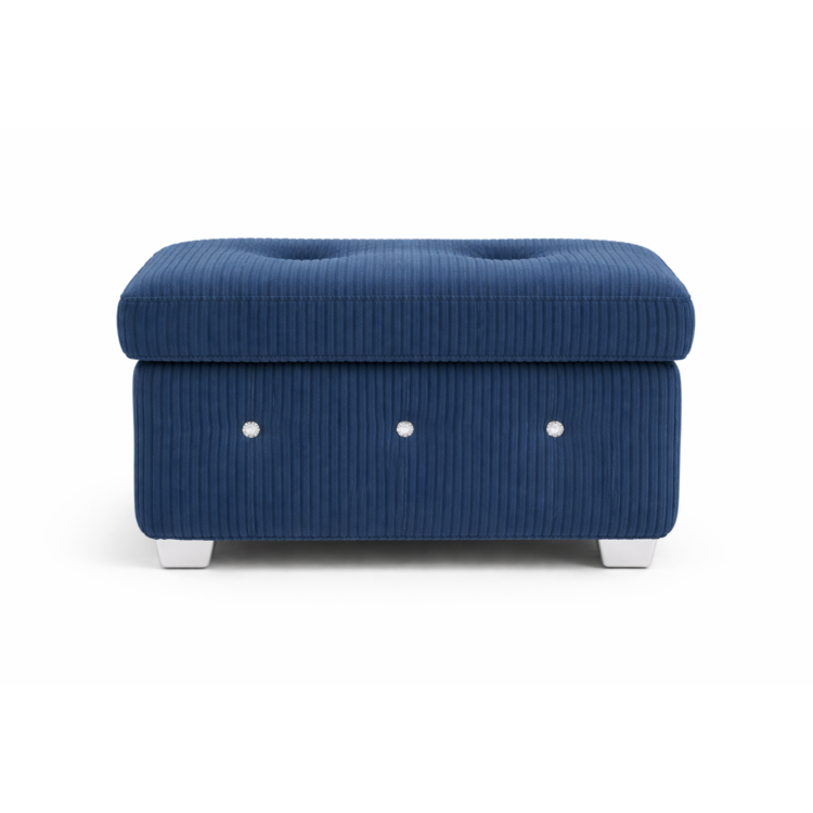 Pufa MODEL 3 60x40 - Granatowy (POSO 005)