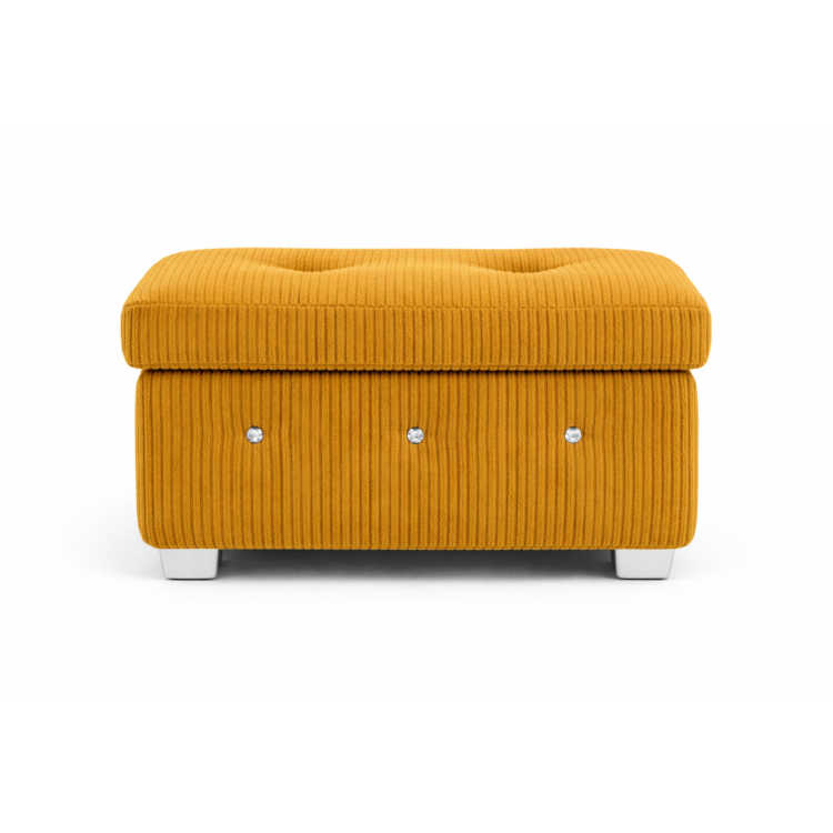 Pufa MODEL 3 60x40 - Musztardowy (POSO 001)