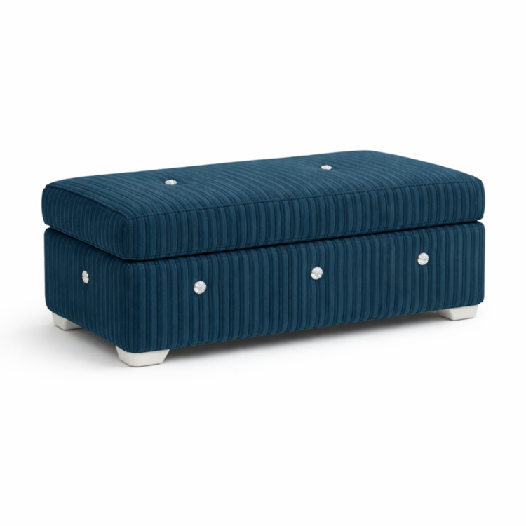 Pufa MODEL 3 70x30 - Granatowy (POSO 005)