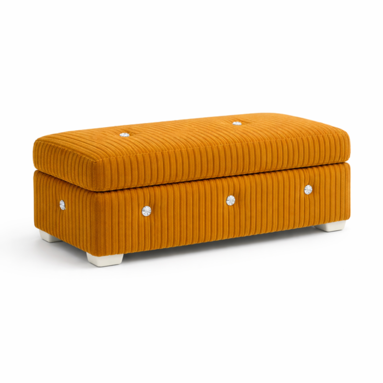 Pufa MODEL 3 70x30 - Musztardowy (POSO 001)