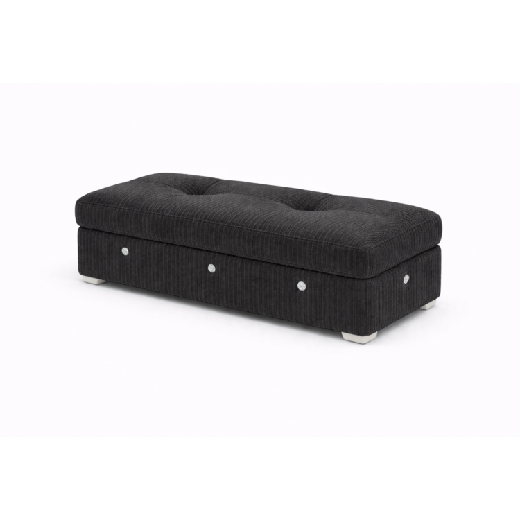 Pufa MODEL 3 80x40 - Czarny (POSO 135)