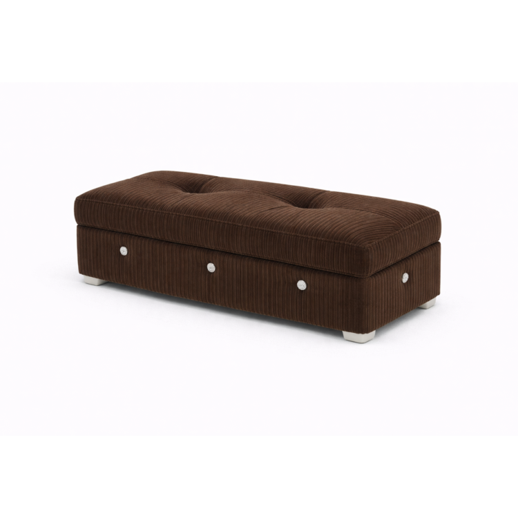 Pufa MODEL 3 80x40 - Czekoladowy (POSO 006)