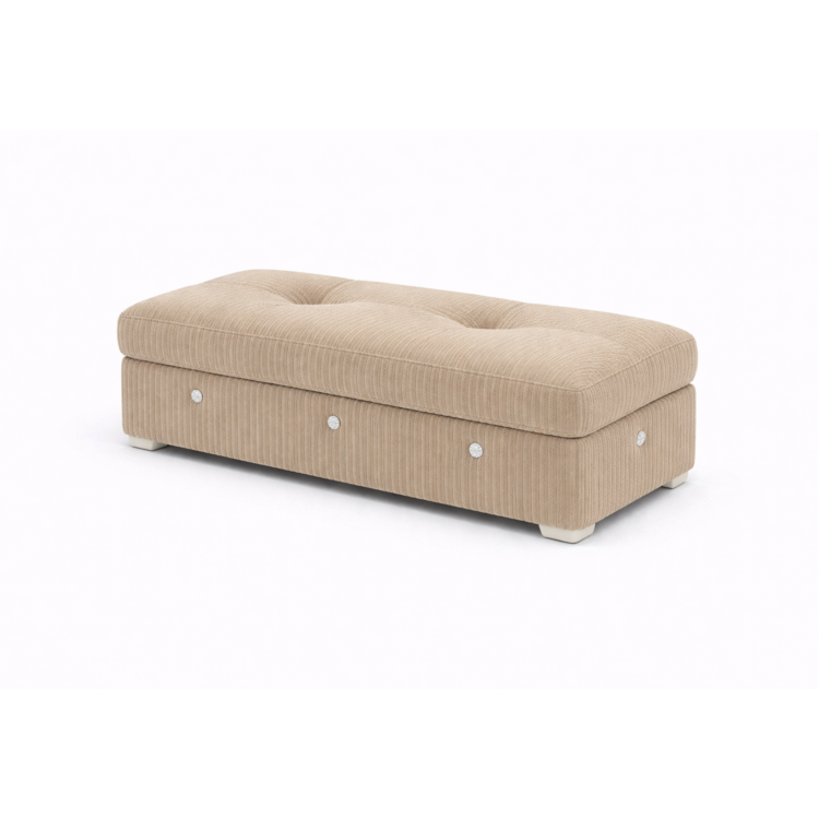 Pufa MODEL 3 80x40 - Kremowy (POSO 052)