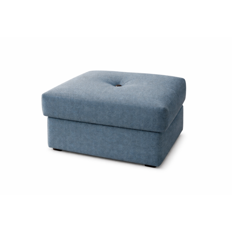 Pufa MODEL 4 40x40 - Lazurowy (RIMINI 24)